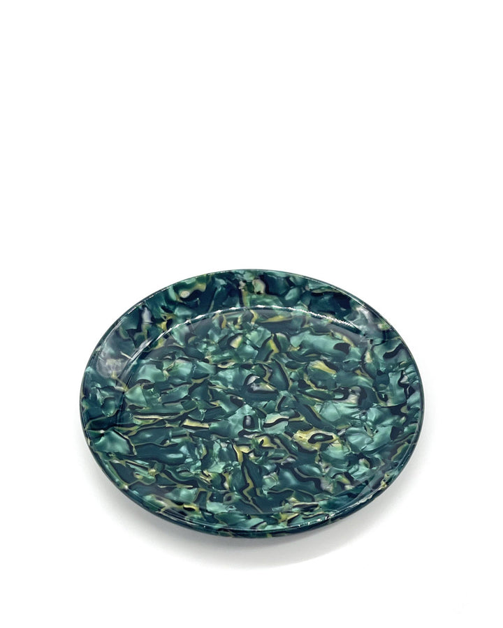Cellulose Acetate Jewelry Dish - Jungle Green-Tiepology-Strange Ways