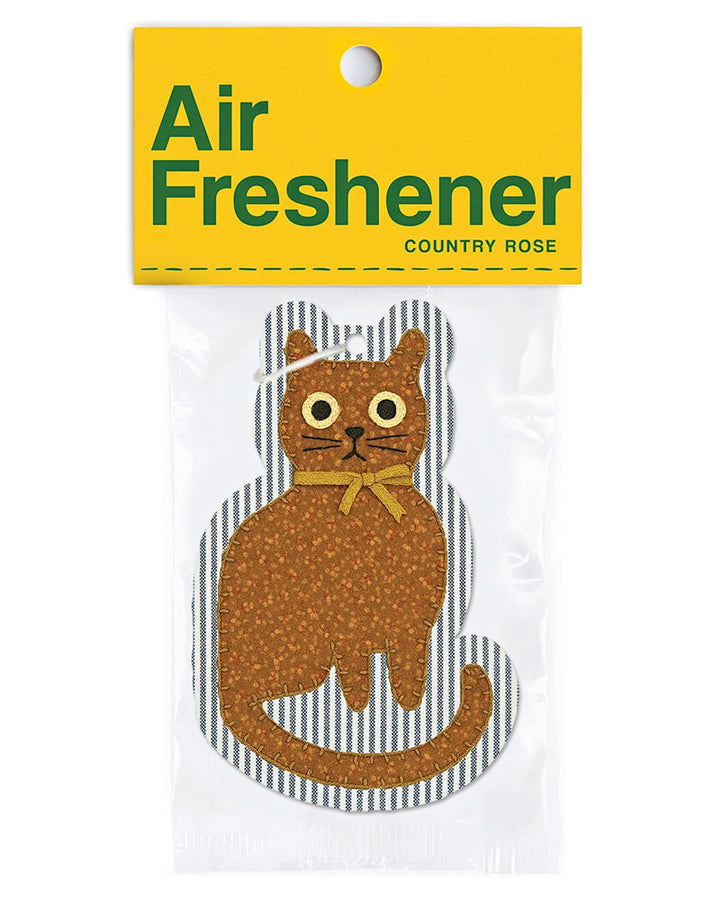 Cat Car Air Freshener (Country Rose)-Three Potato Four-Strange Ways