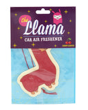 Llama Car Air Freshener (Cherry)-Gift Republic-Strange Ways