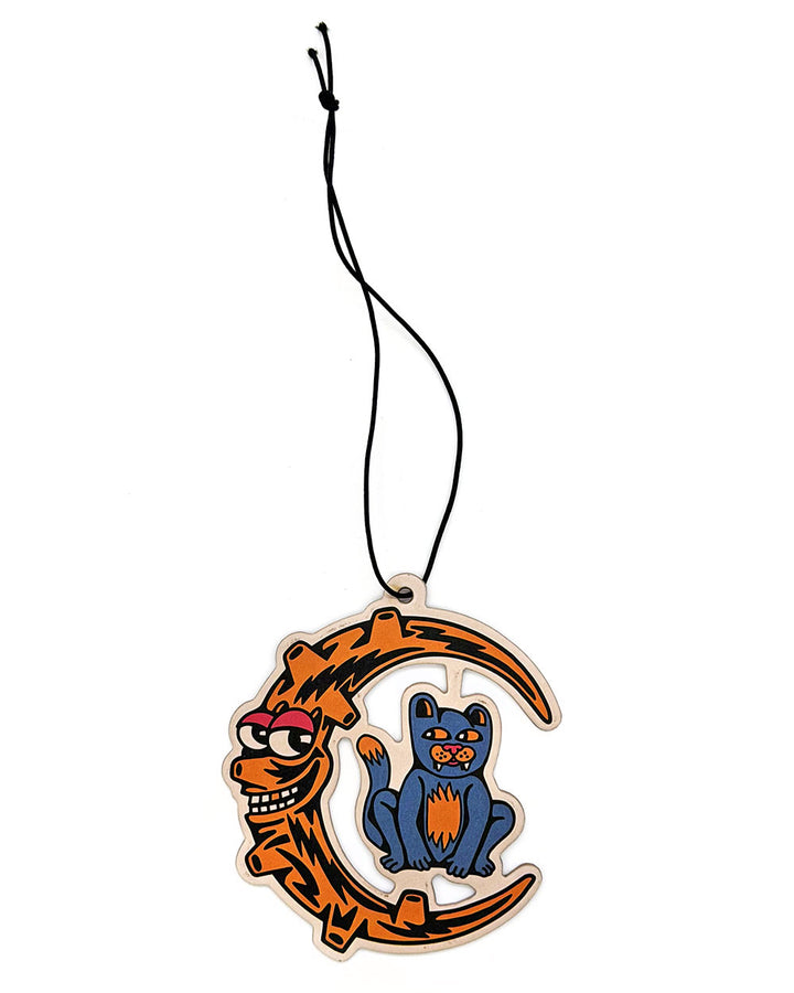 Moon Cat Car Air Freshener (Vanilla)-Killer Acid-Strange Ways
