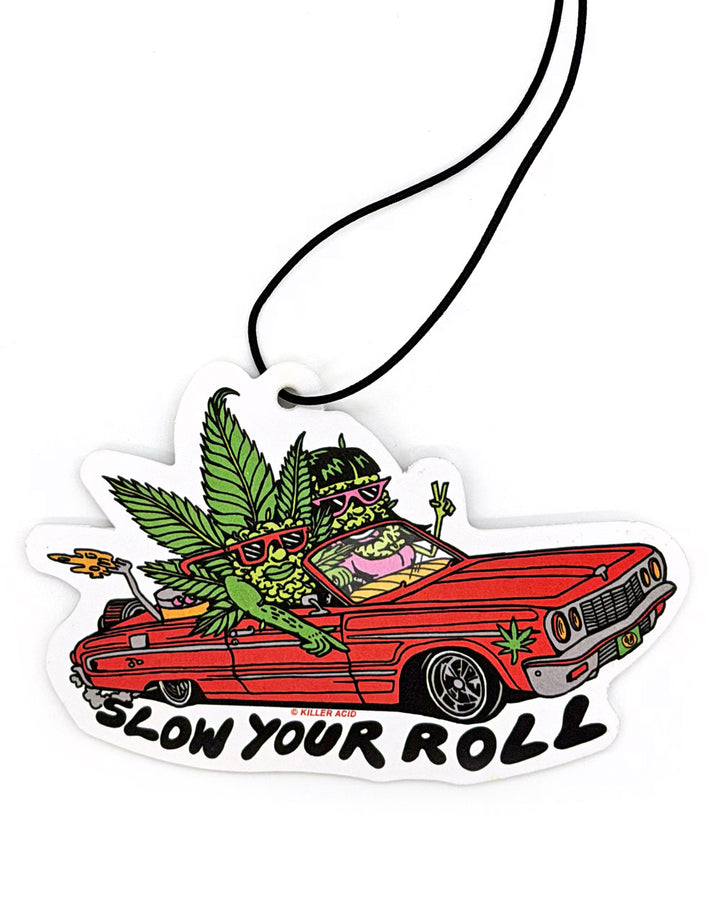 Slow Your Roll Car Air Freshener (Forest)-Killer Acid-Strange Ways