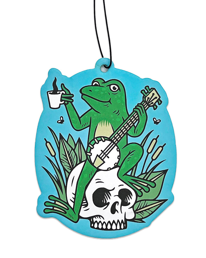 Swamp Juice Frog Car Air Freshener (Blueberry)-The Rubbish Rubbish-Strange Ways