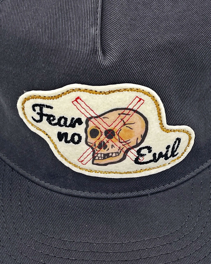 Fear No Evil Skull Hat-Backerton-Strange Ways