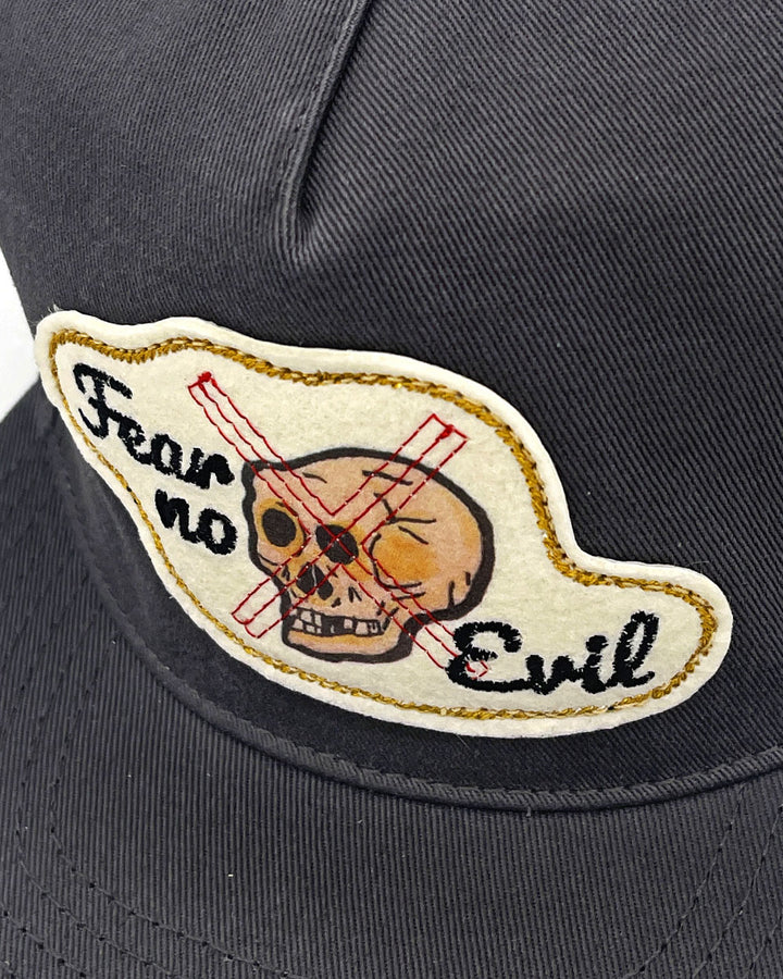 Fear No Evil Skull Hat-Backerton-Strange Ways