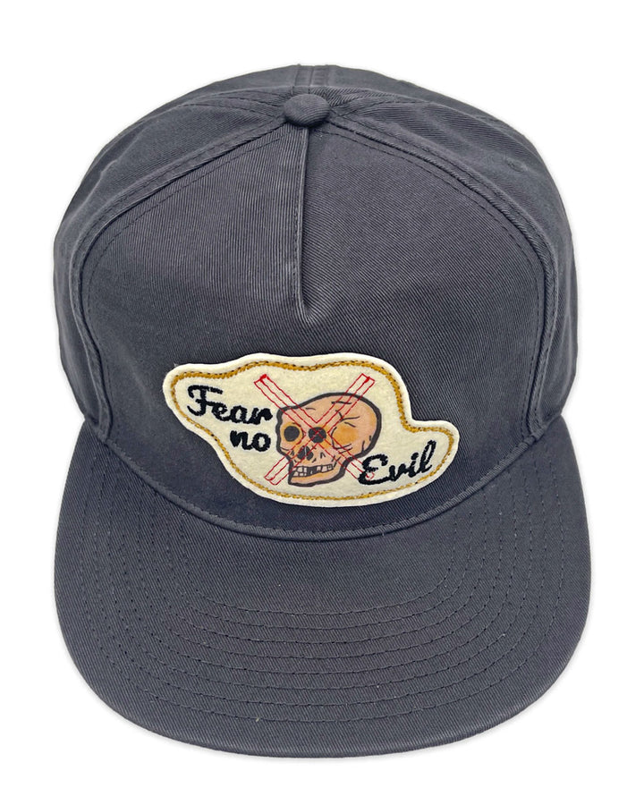 Fear No Evil Skull Hat-Backerton-Strange Ways