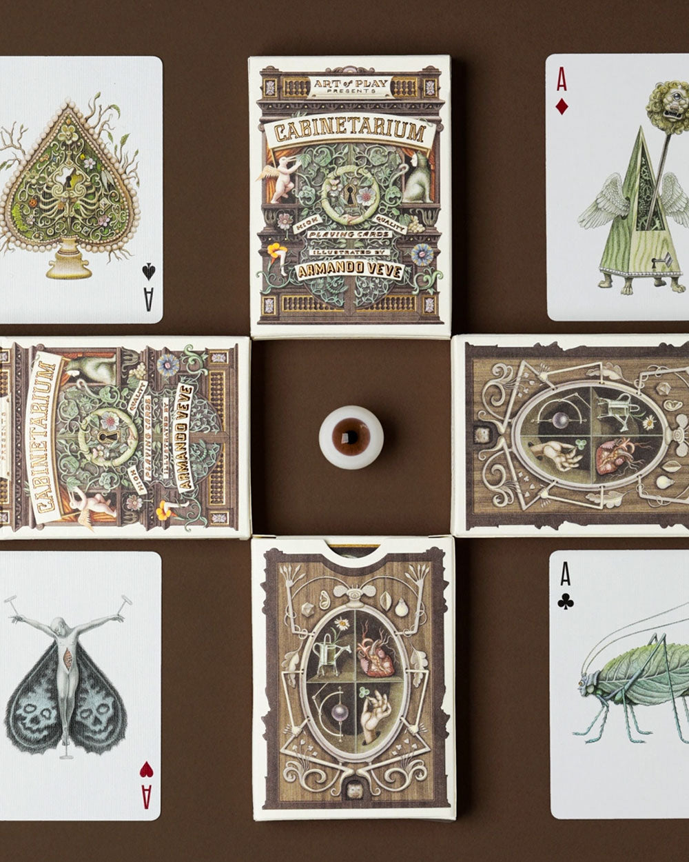 Armando Veve Cabinetarium Artist Playing Cards-Art of Play-Strange Ways