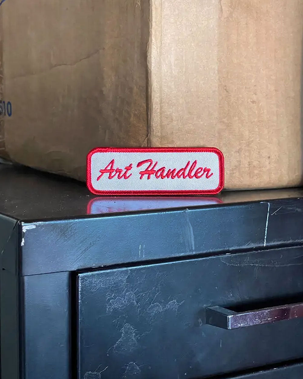 Art Handler Patch-Pin Museum-Strange Ways