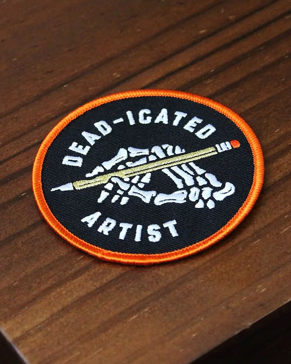 Dead-icated Artist Patch-Pin Museum-Strange Ways
