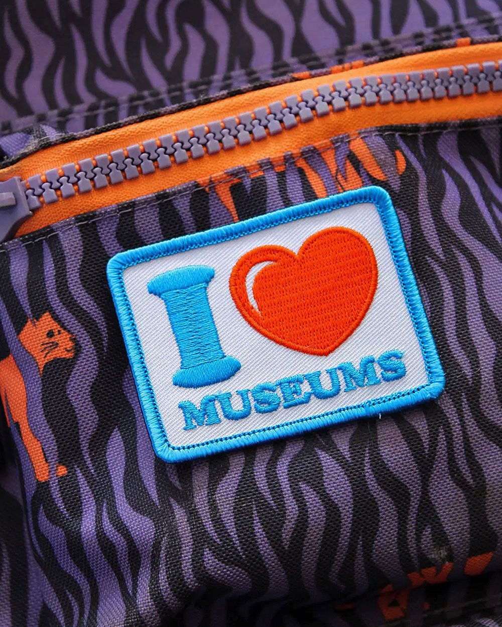I Heart Museums Patch-Pin Museum-Strange Ways