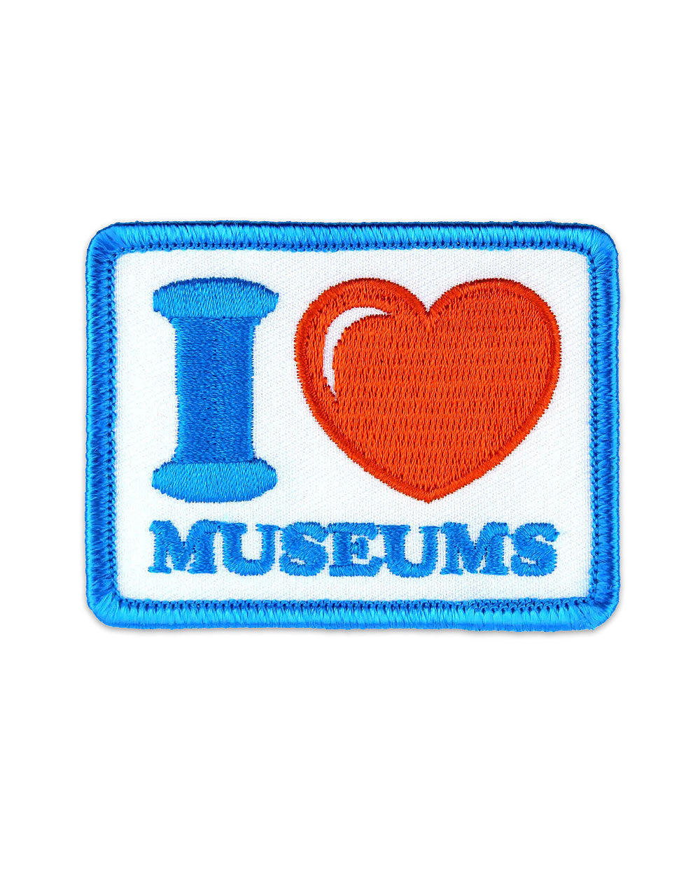 I Heart Museums Patch-Pin Museum-Strange Ways
