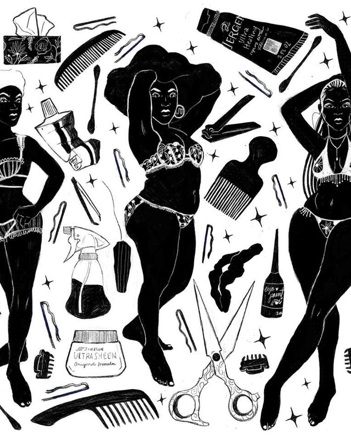 Women Flash Art Print (8" x 10")-Noa Denmon-Strange Ways