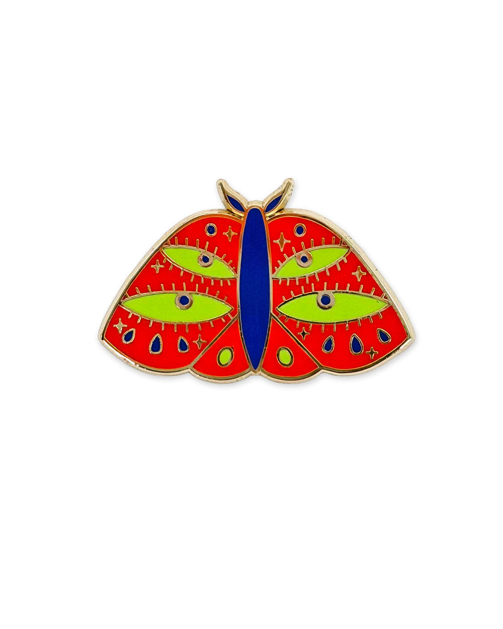 All Seeing Eye Moth PIn-Tamiko Sidore-Strange Ways