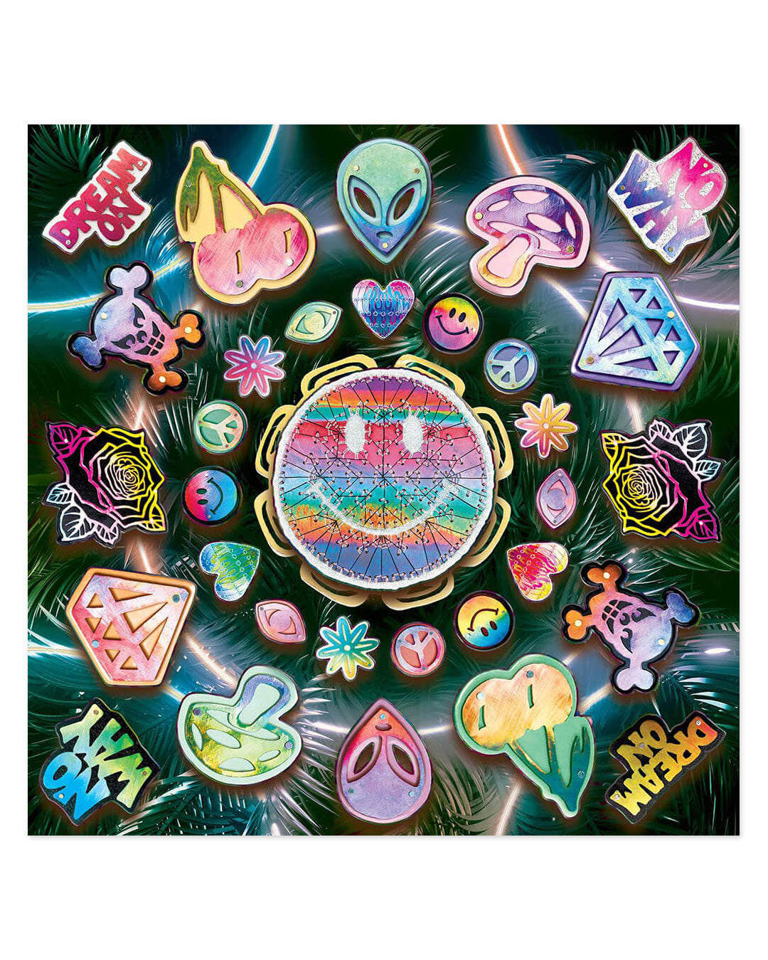 Dream On Sticker Sheet (+ Mini Art Print)-Apply Stickers-Strange Ways