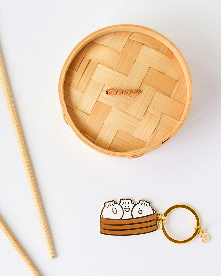 Bao Dumpling Basket Keychain-A Jar Of Pickles-Strange Ways