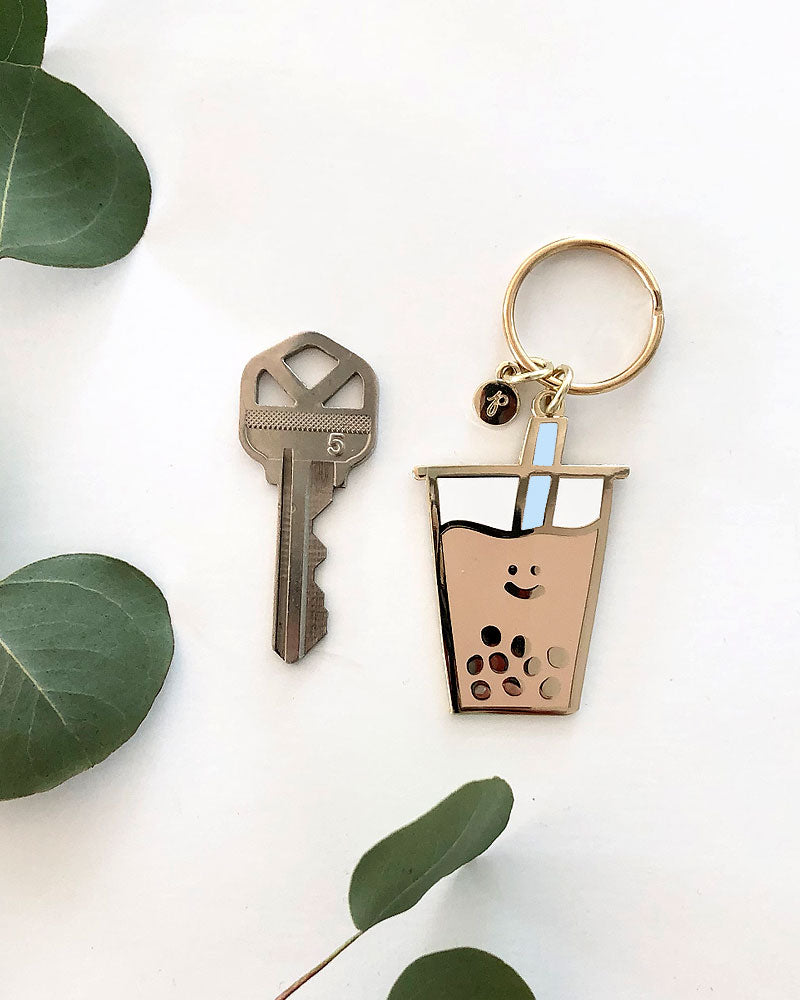 Boba Bubble Tea Keychain-A Jar Of Pickles-Strange Ways