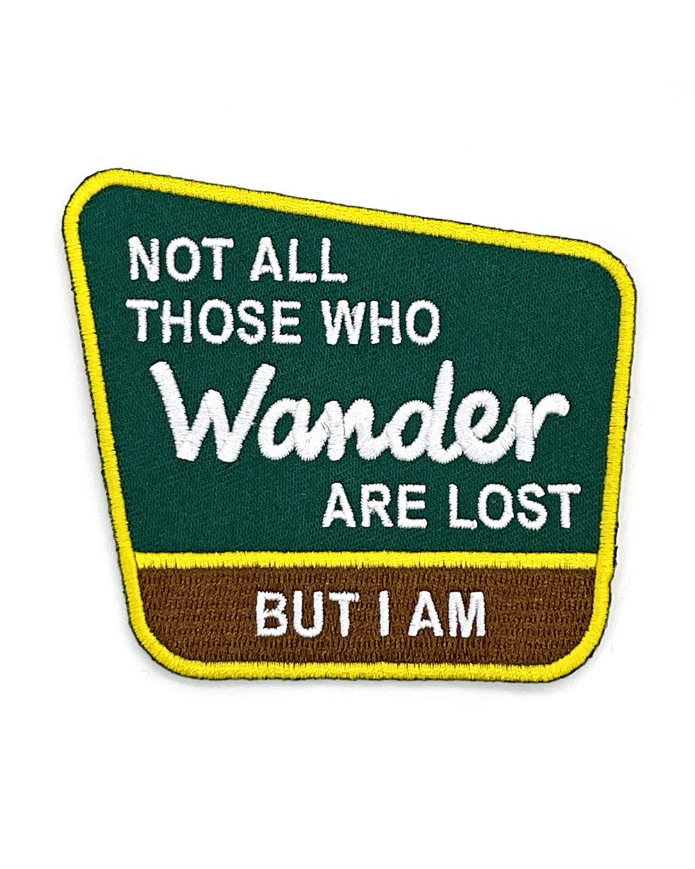 Not All Those Who Wander Are Lost Patch (Fundraiser)-MacGuffin Goods-Strange Ways