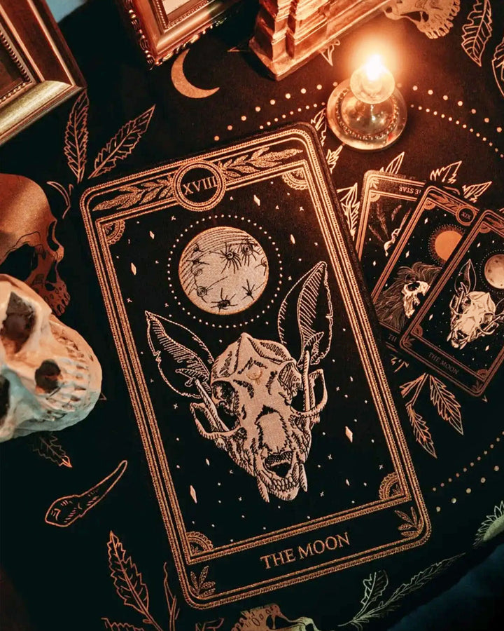 The Moon - Tarot Card Large Back Patch-13th Press-Strange Ways