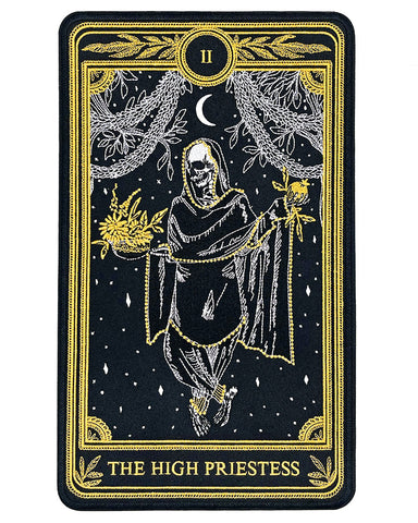 High Priestess - Tarot Card Large Back Patch