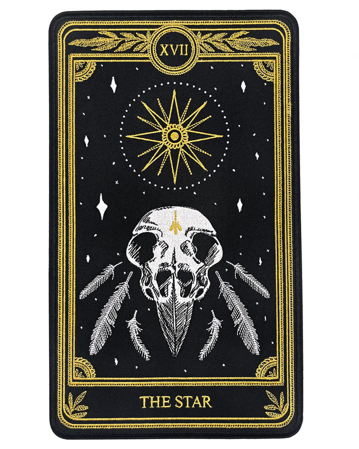 The Star - Tarot Card Large Back Patch-13th Press-Strange Ways