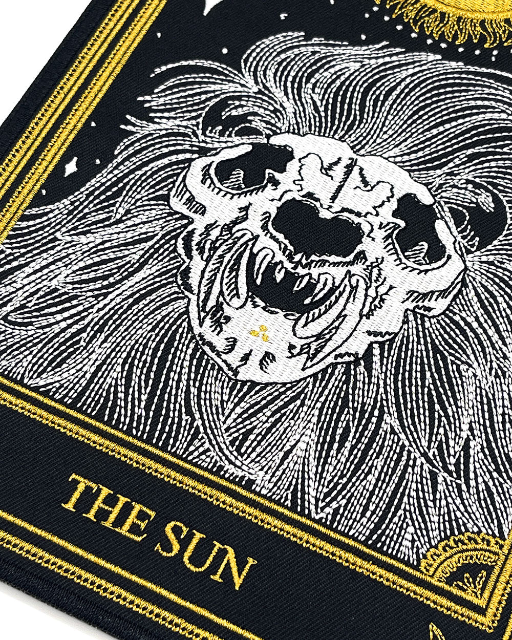 The Sun - Tarot Card Large Back Patch-13th Press-Strange Ways