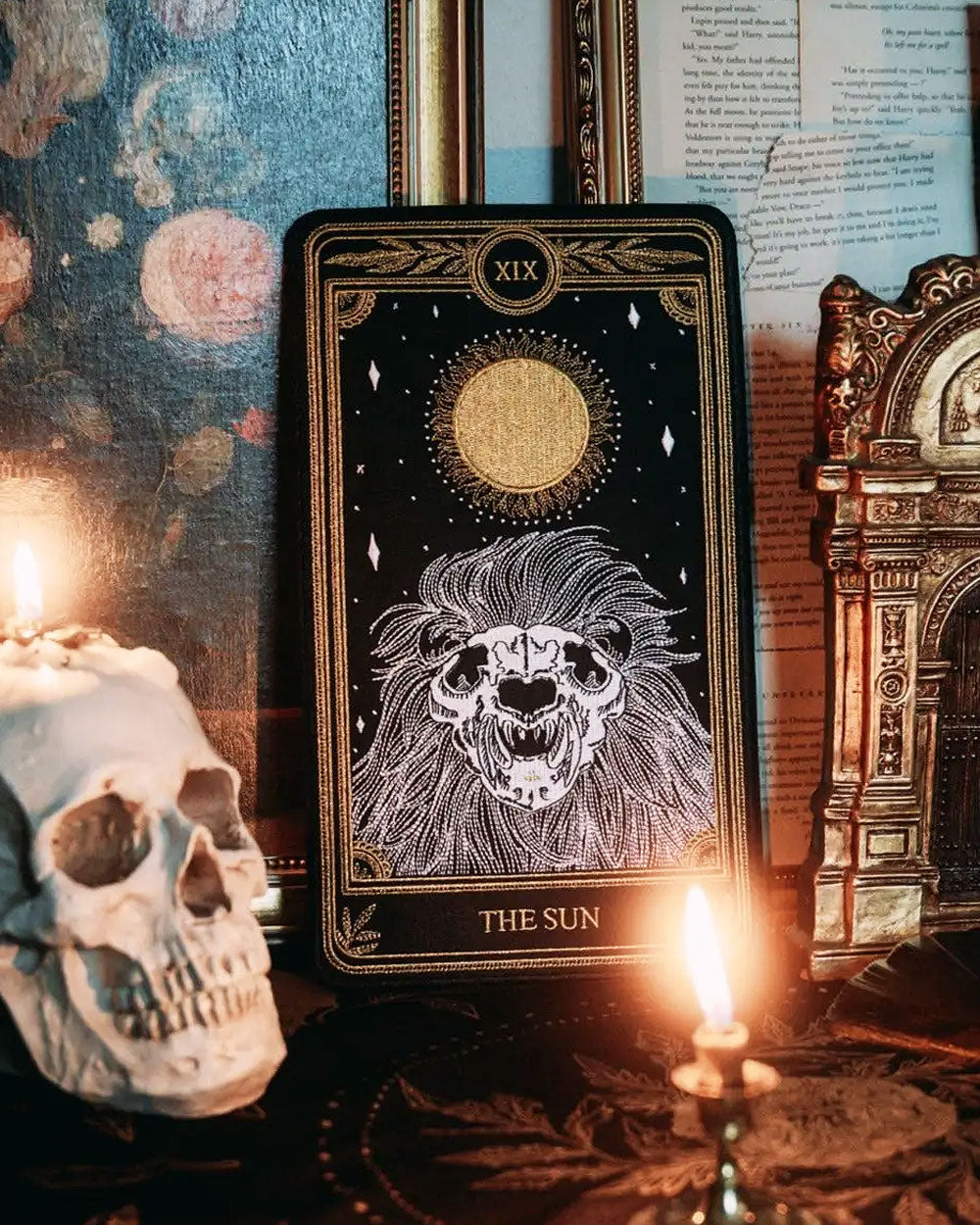 The Sun - Tarot Card Large Back Patch-13th Press-Strange Ways