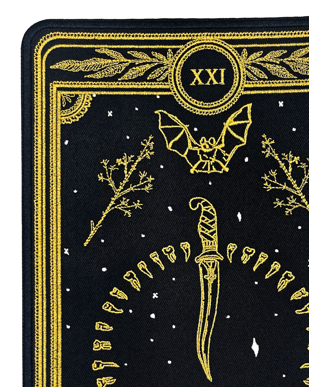 The World - Tarot Card Large Back Patch