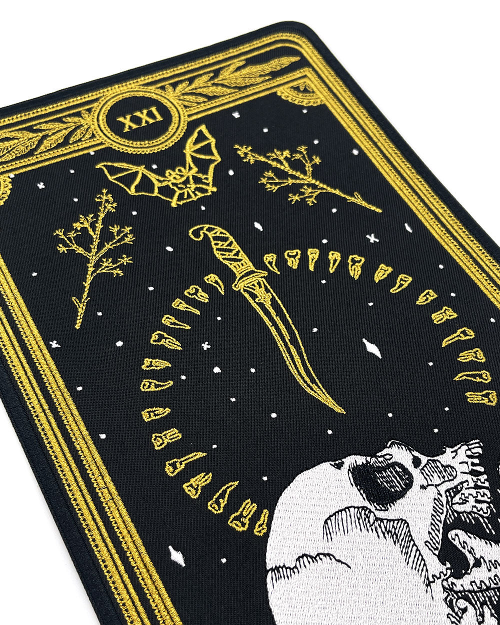 The World - Tarot Card Large Back Patch-13th Press-Strange Ways