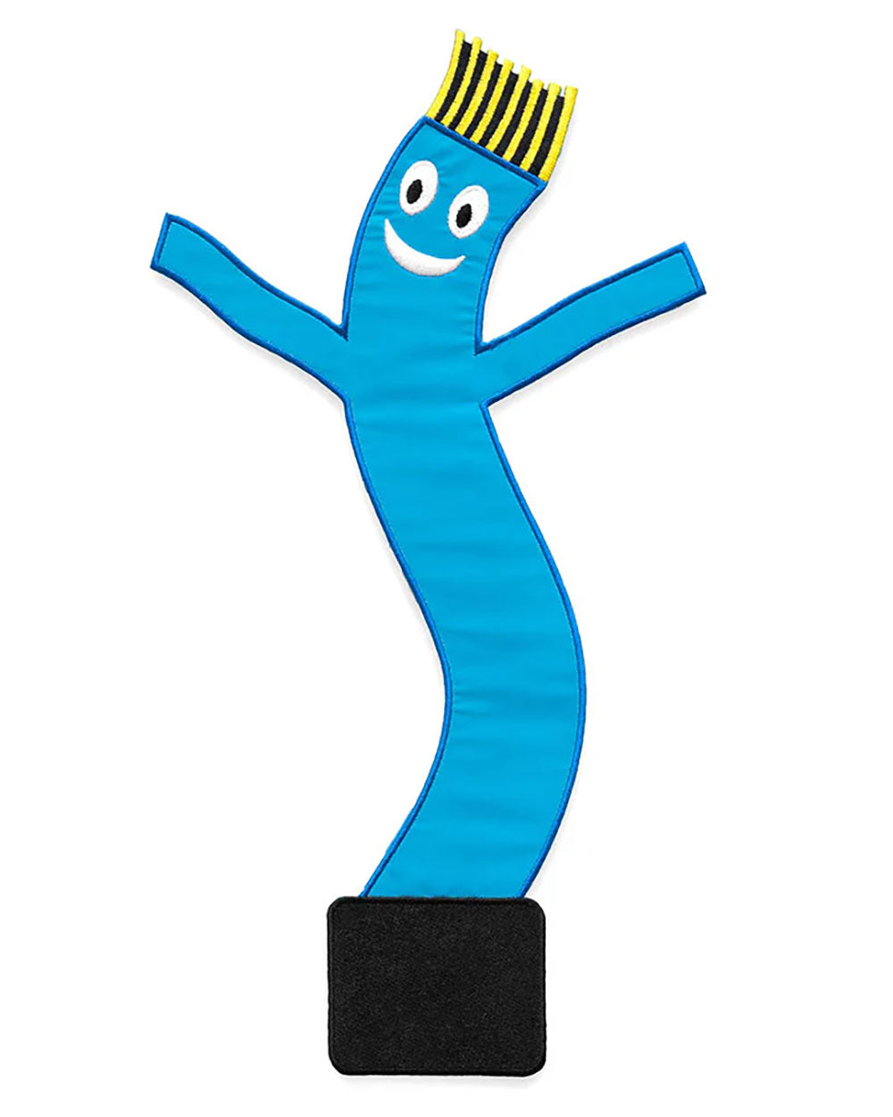 Reflective Wacky Wavy Man Large Back Patch - Blue 3M-No Fun Press-Strange Ways