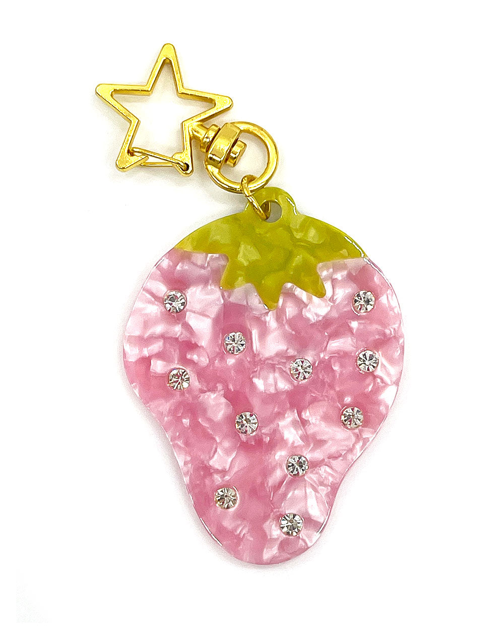 Strawberry Bag Charm Keychain-Peach Beast-Strange Ways