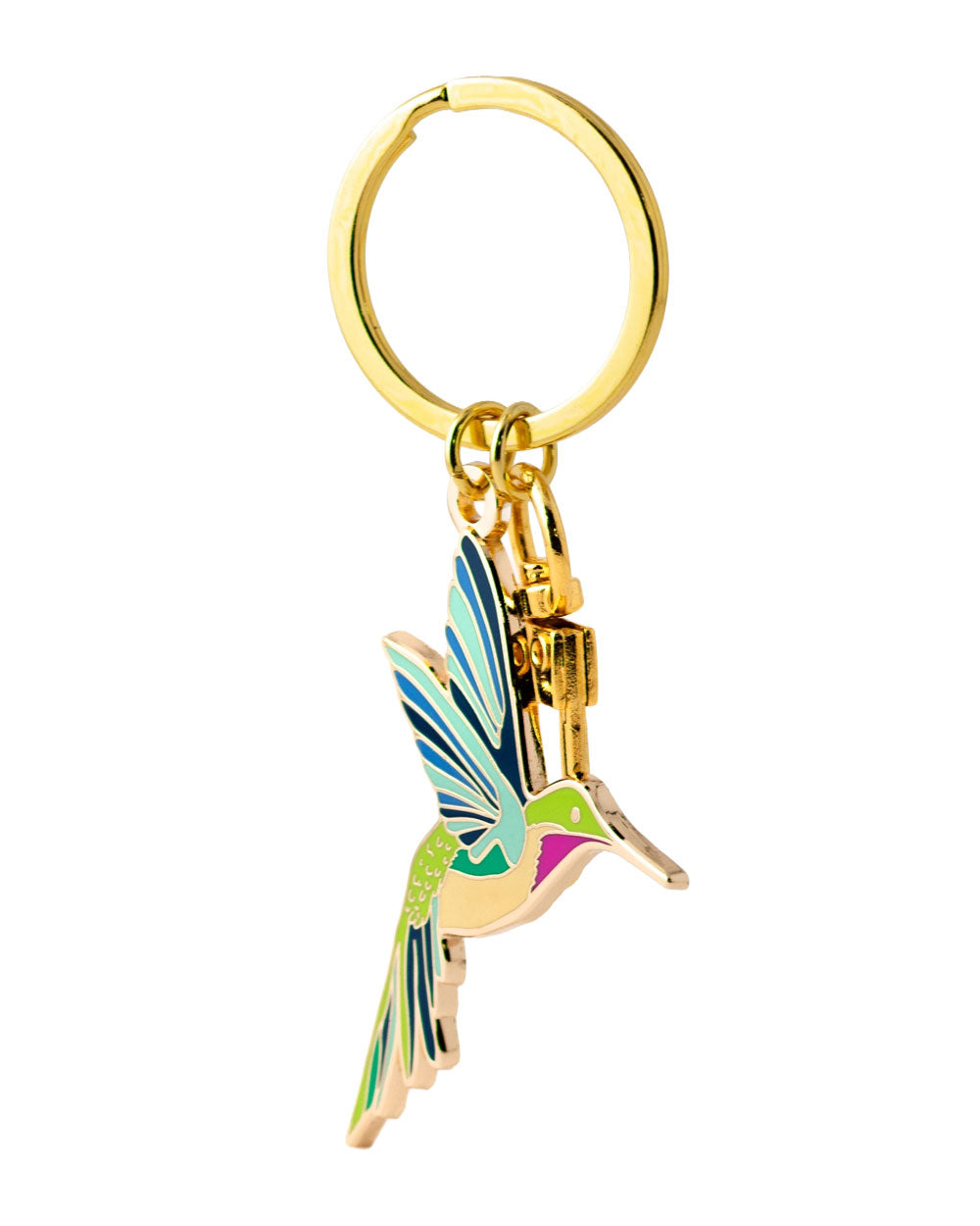 Hummingbird Bag Charm Keychain-Happily Plants-Strange Ways