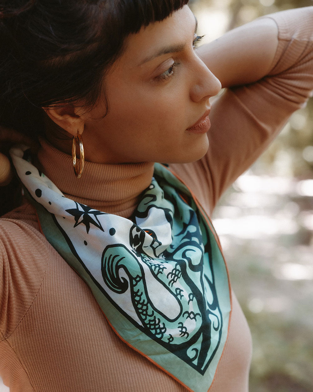 Due North Oceanic Bandana-Bandits Bandanas-Strange Ways