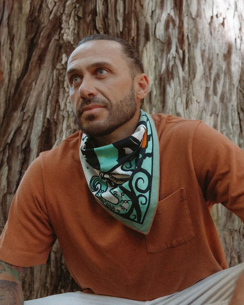 Due North Oceanic Bandana-Bandits Bandanas-Strange Ways