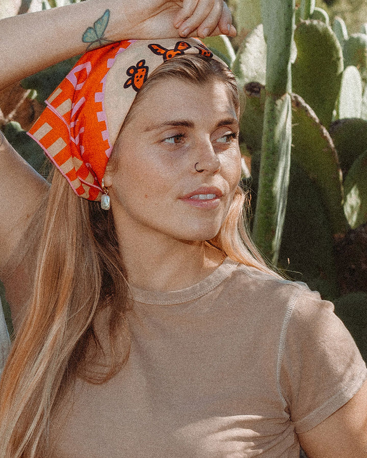 Nuestra Nopal Divinx Bandana-Bandits Bandanas-Strange Ways