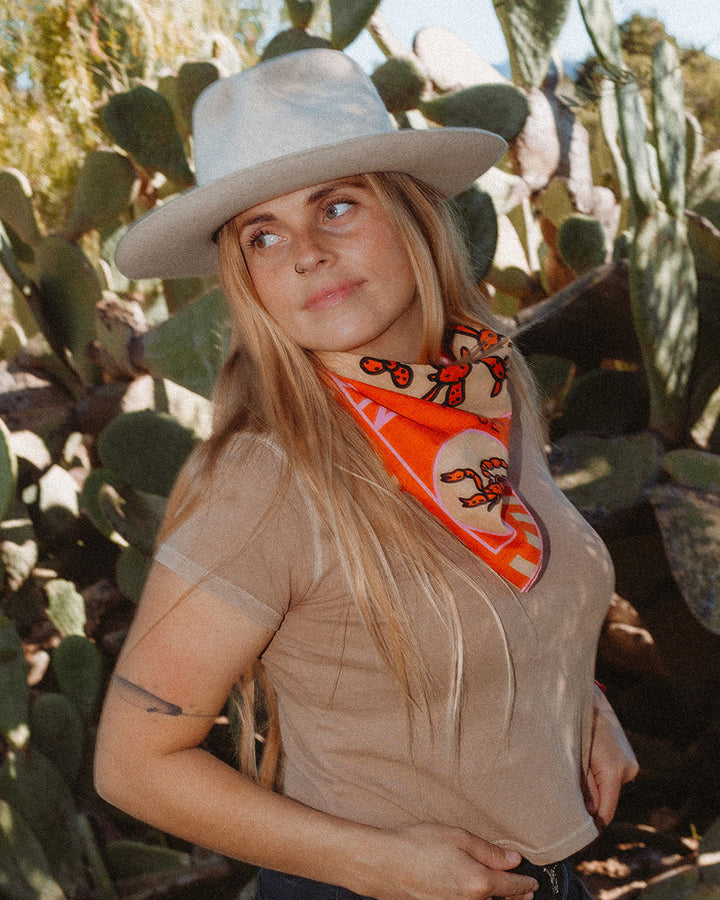 Nuestra Nopal Divinx Bandana-Bandits Bandanas-Strange Ways
