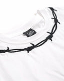 Barbed Wire Embroidered Unisex Shirt-Cousins Collective-Strange Ways