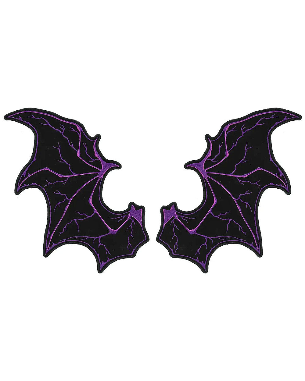 Bat Wings Large Back Patch Set-Hot Leathers-Strange Ways