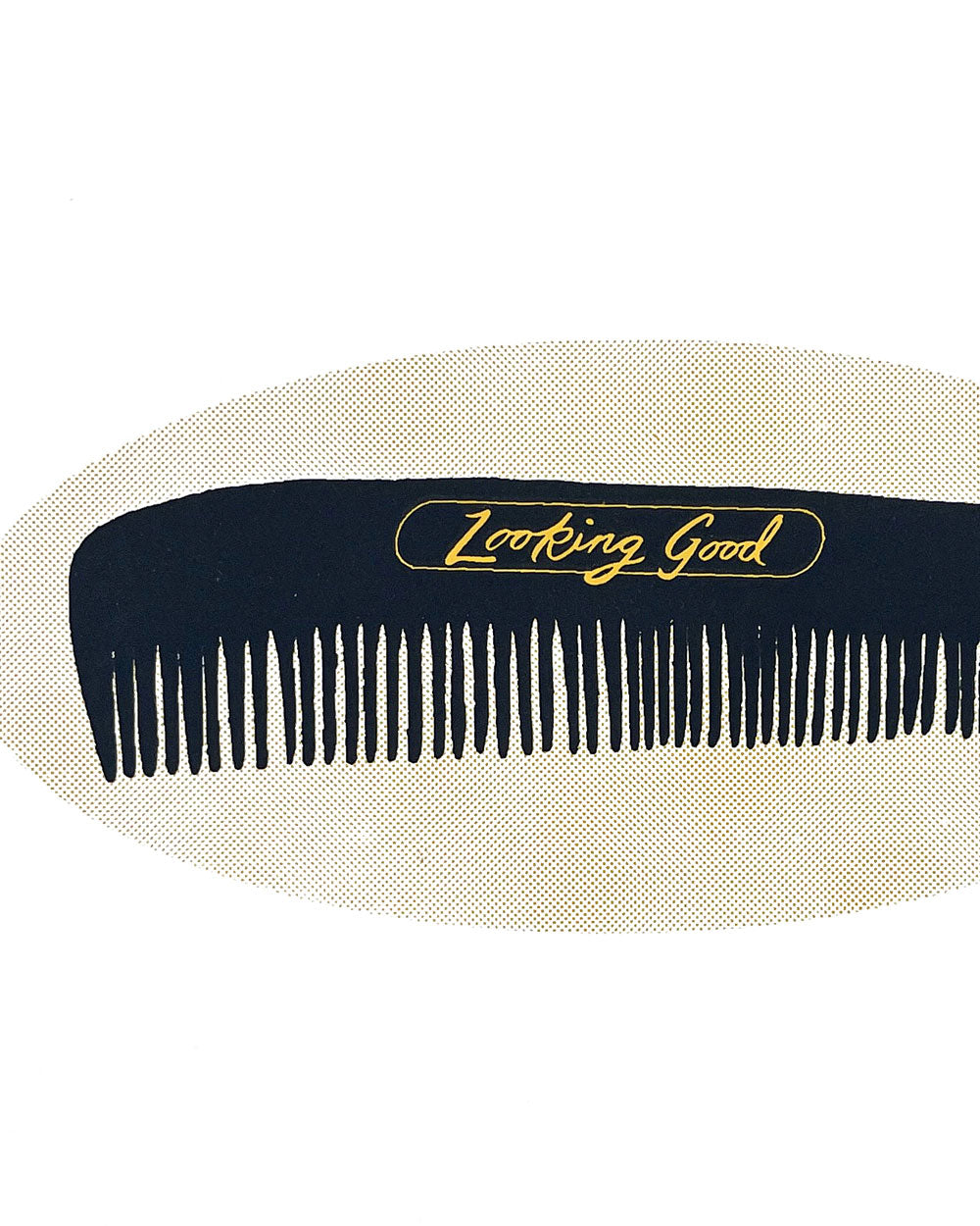 Looking Good Screenprinted Art Print (8" x 10")-Yardsale Press-Strange Ways