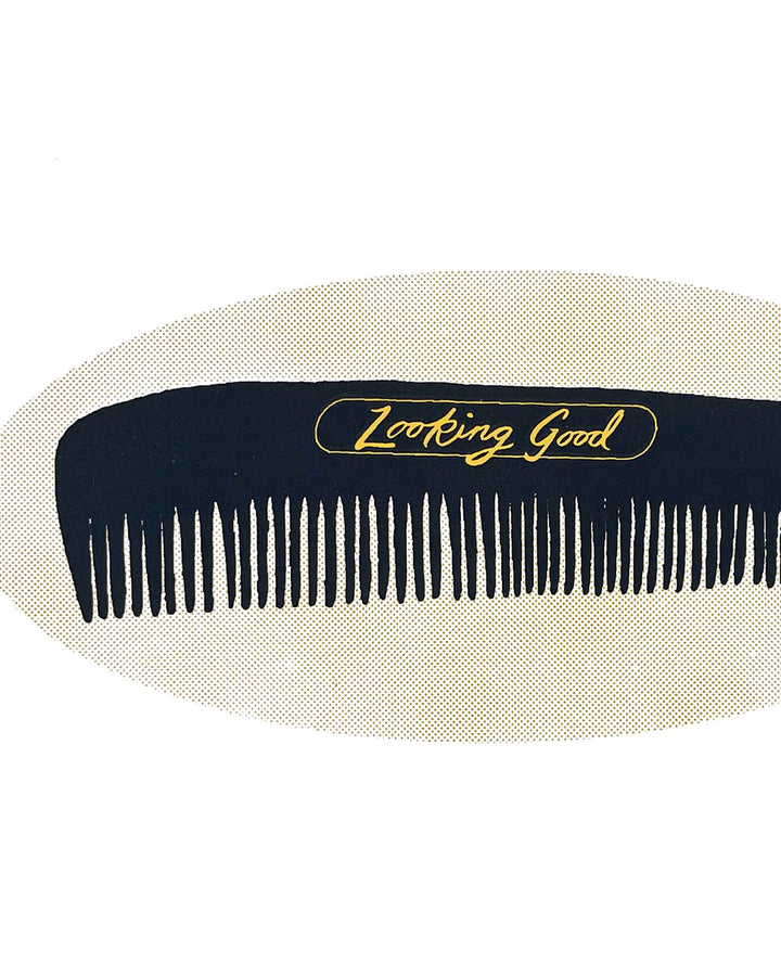 Looking Good Screenprinted Art Print (8" x 10")-Yardsale Press-Strange Ways