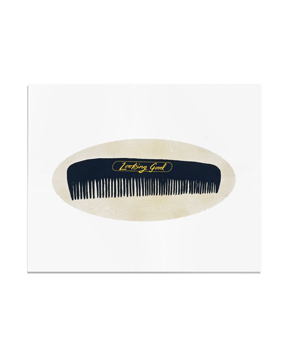 Looking Good Screenprinted Art Print (8" x 10")-Yardsale Press-Strange Ways