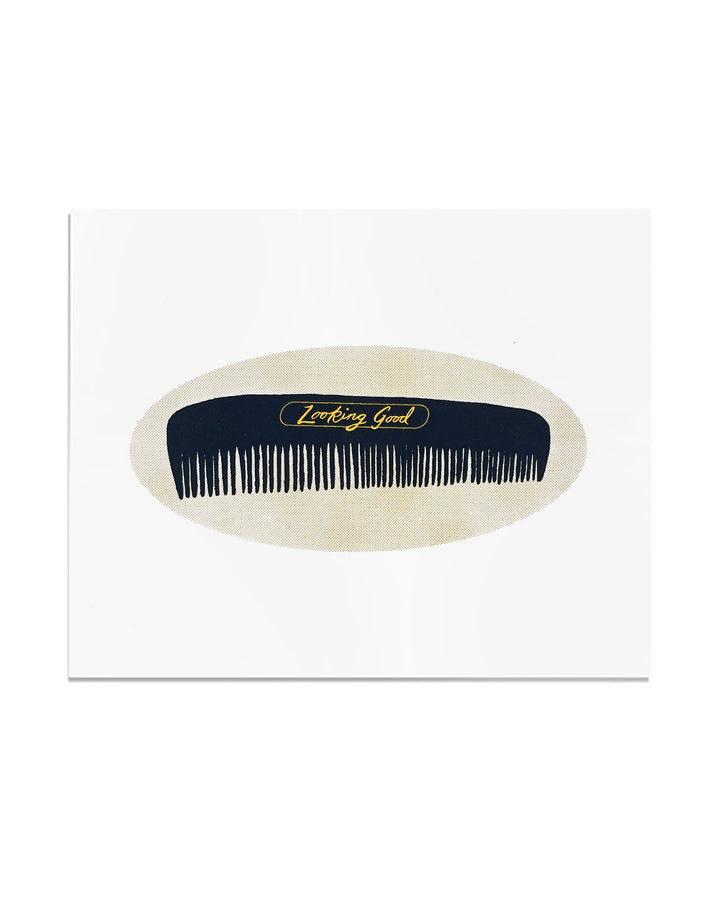 Looking Good Screenprinted Art Print (8" x 10")-Yardsale Press-Strange Ways
