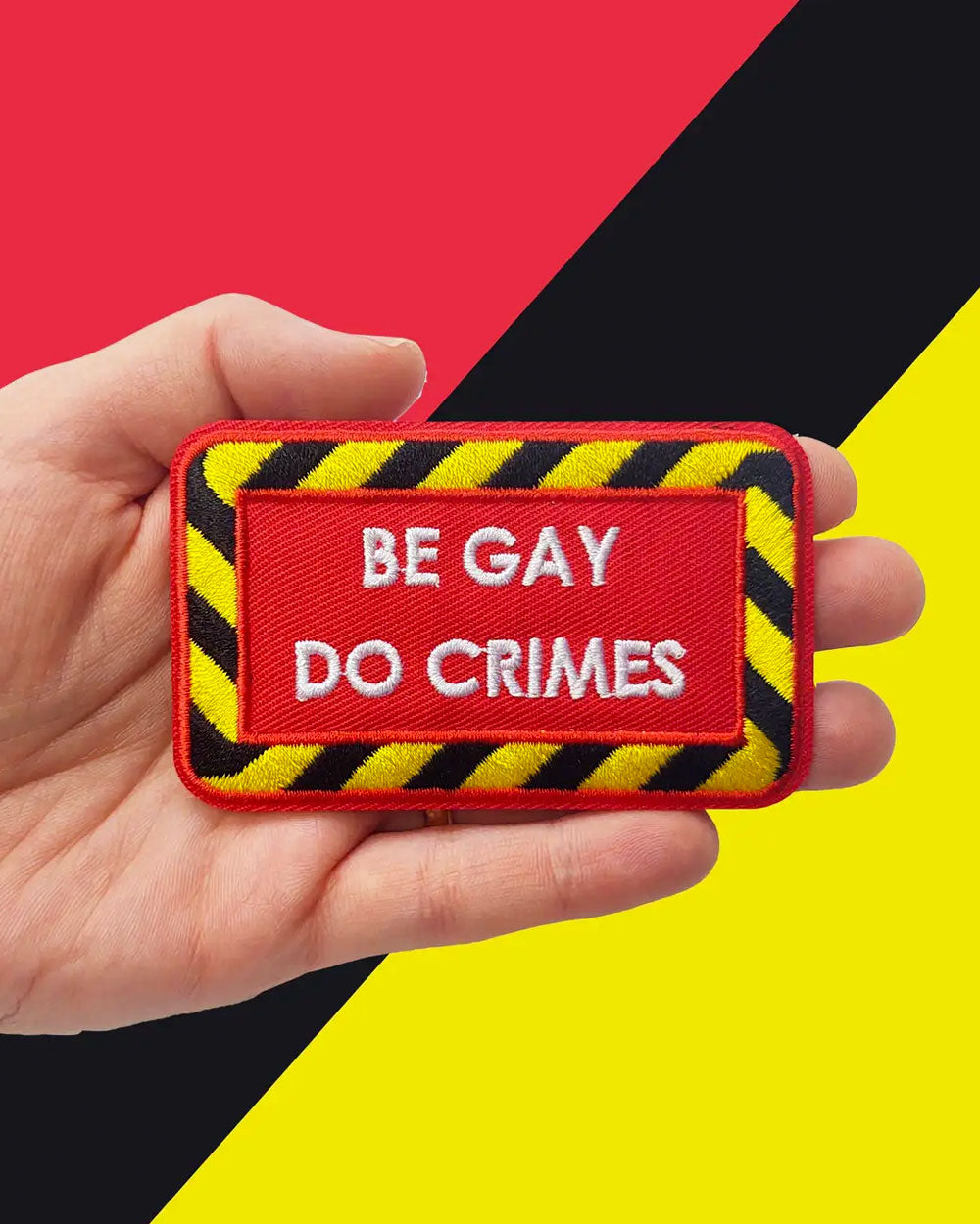 Be Gay Do Crimes Patch-Gay Nerd Goods-Strange Ways