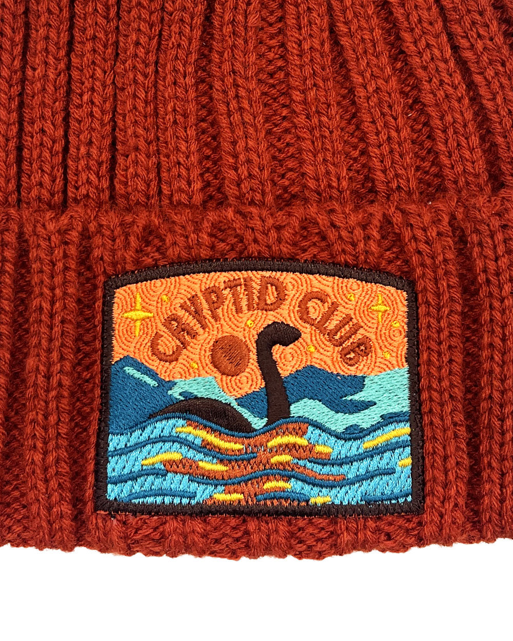 Loch Ness Cryptic Club Cable Knit Beanie-The Space Bureau-Strange Ways