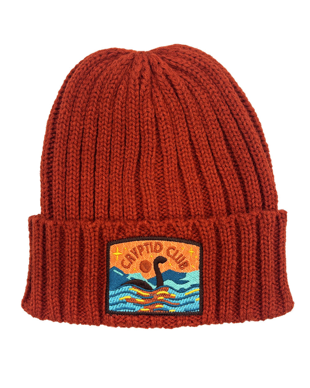 Loch Ness Cryptic Club Cable Knit Beanie-The Space Bureau-Strange Ways