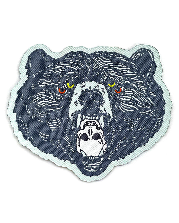 4-Eyed Bear Patch-Blackbird Letterpress-Strange Ways