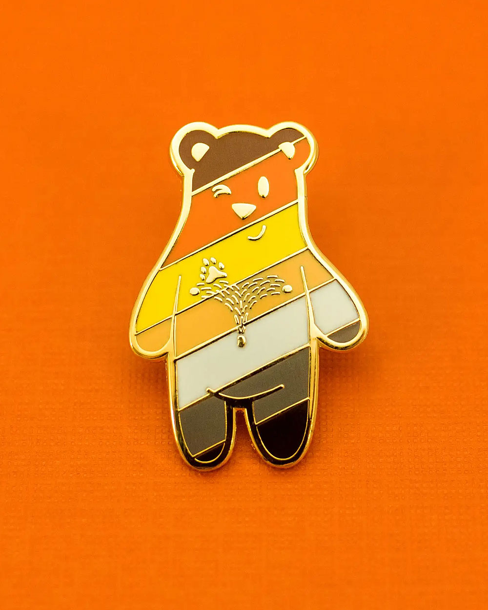 Bear Buddy Pin-GAYPIN'-Strange Ways