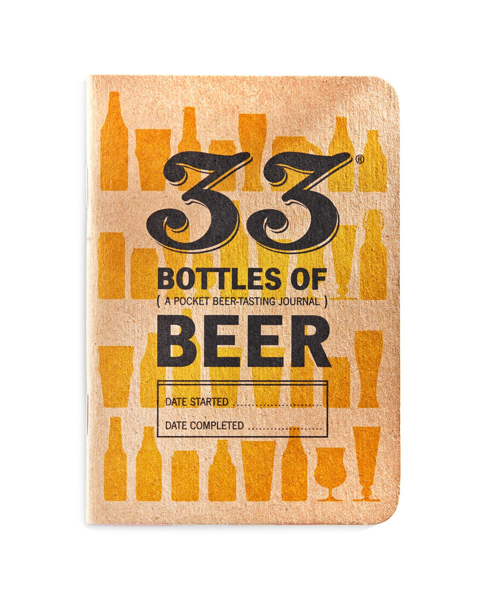 Beer-Tasting Pocket-Sized Journal-33 Books Co.-Strange Ways