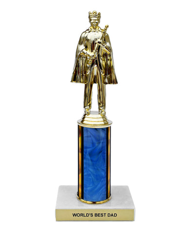 World's Best Dad King Trophy
