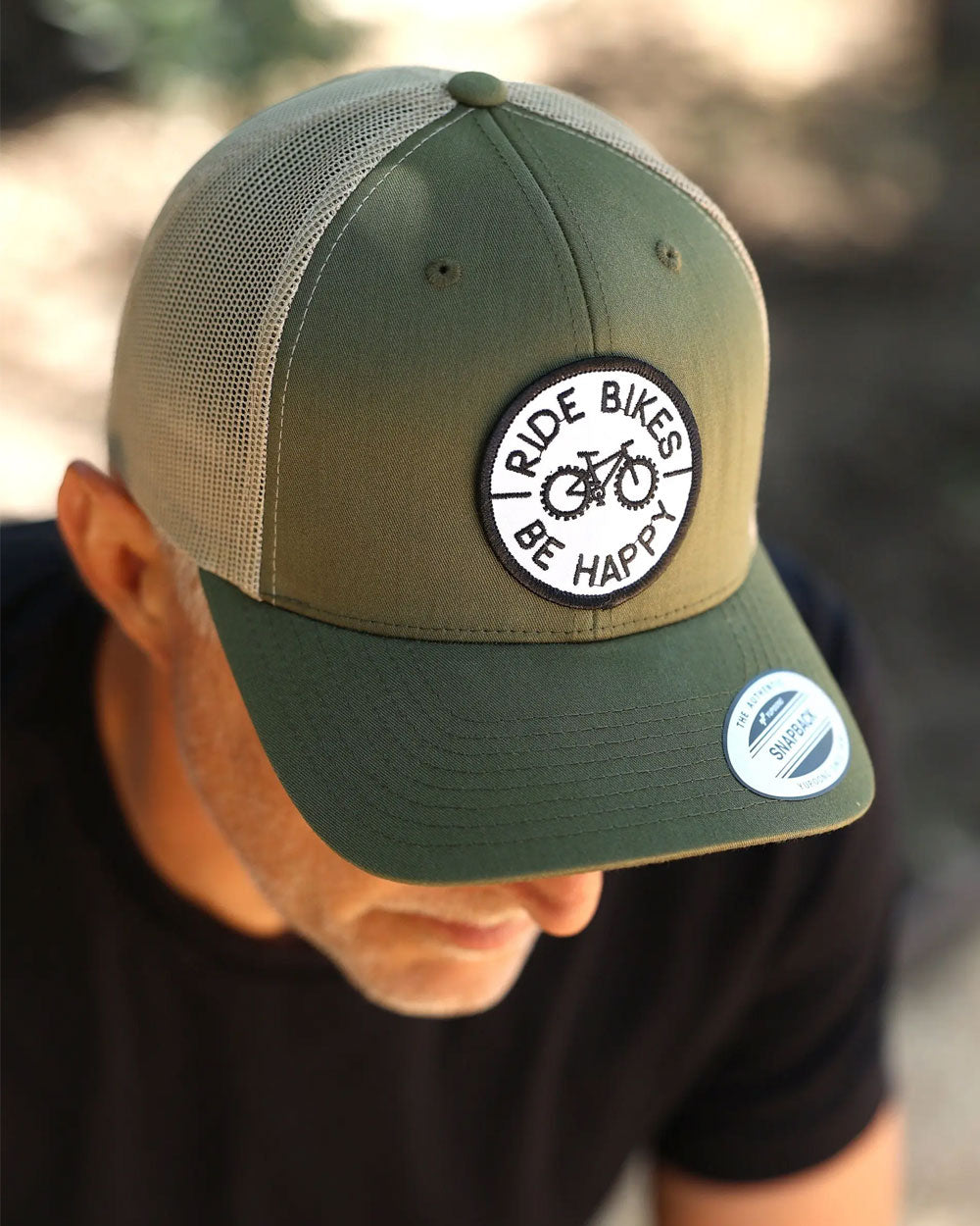 Ride Bikes, Be Happy Patch-Squatchy-Strange Ways