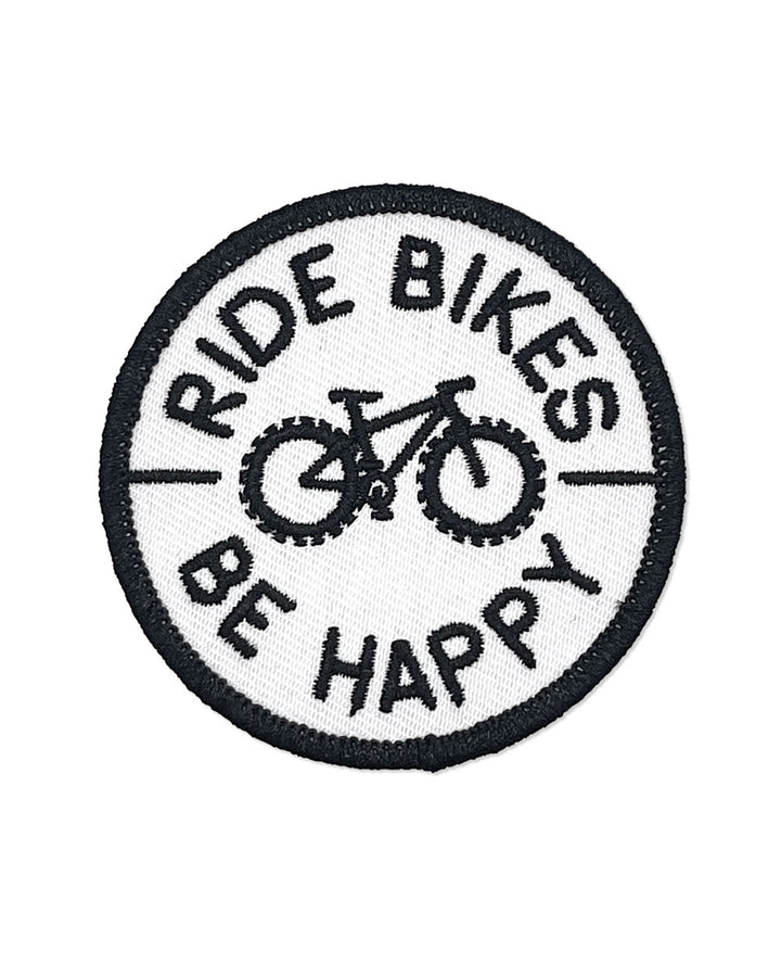 Ride Bikes, Be Happy Patch-Squatchy-Strange Ways