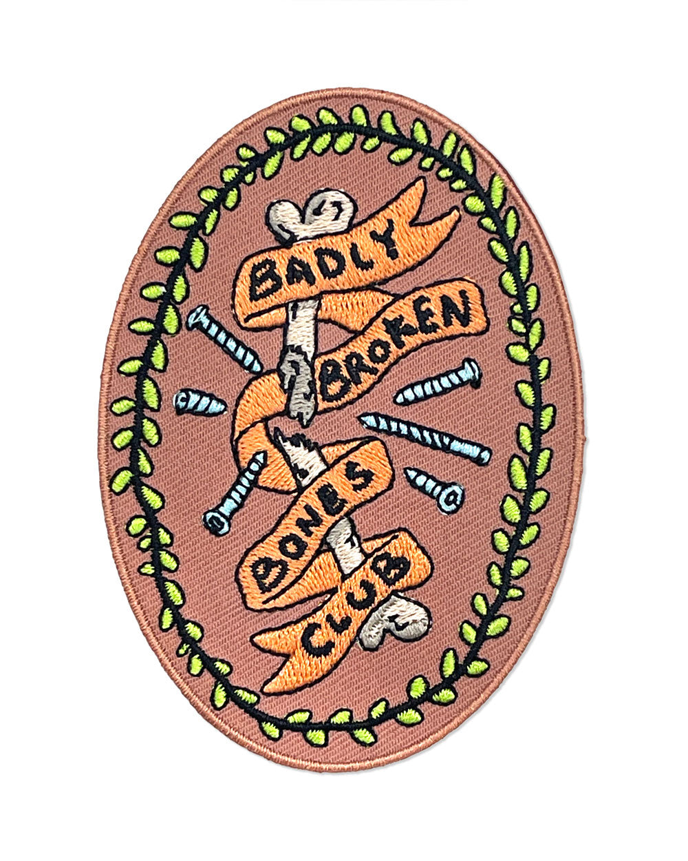 Badly Broken Bones Club Patch-Nomad Patches-Strange Ways